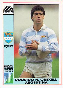 1991 Regina Rugby World Cup #128 Rodrigo Crexell Front
